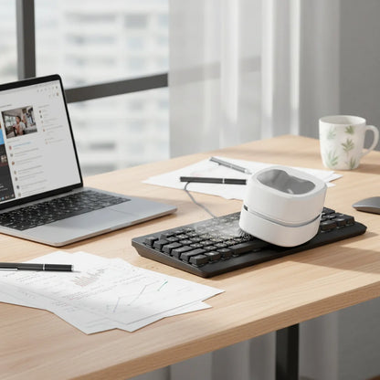 Wireless Mini Desk Vacuum - Keep Your Workspace Clean ✅