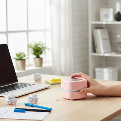 Wireless Mini Desk Vacuum - Keep Your Workspace Clean ✅